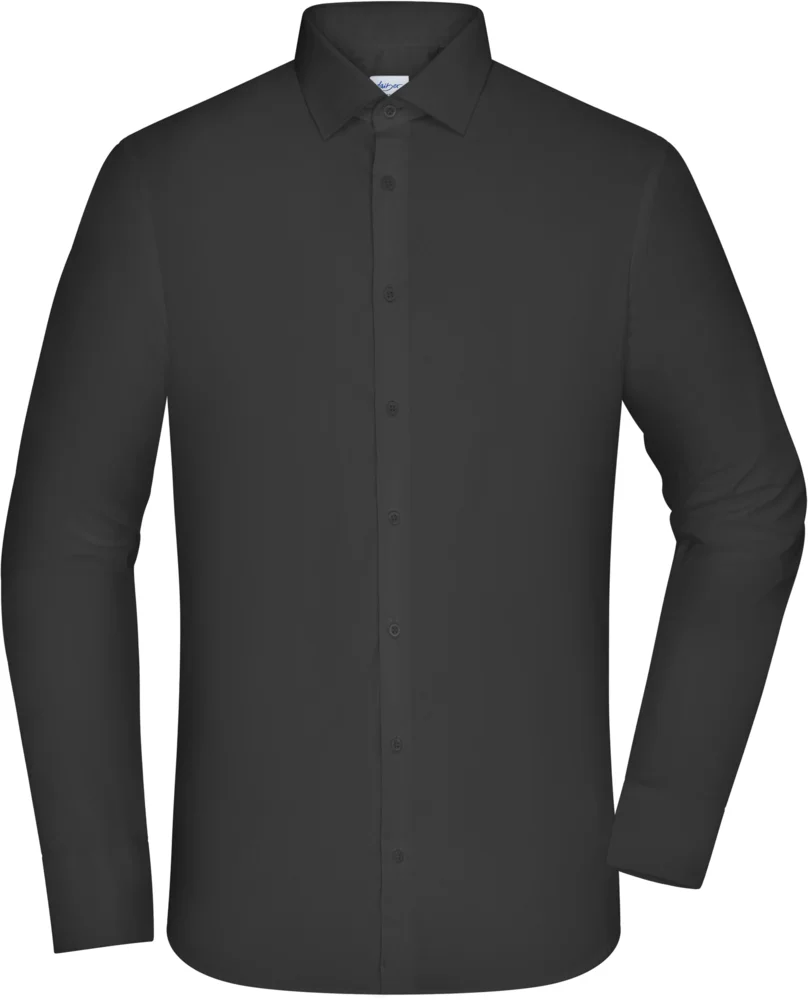 Popeline Slim Fit Hemd langarm