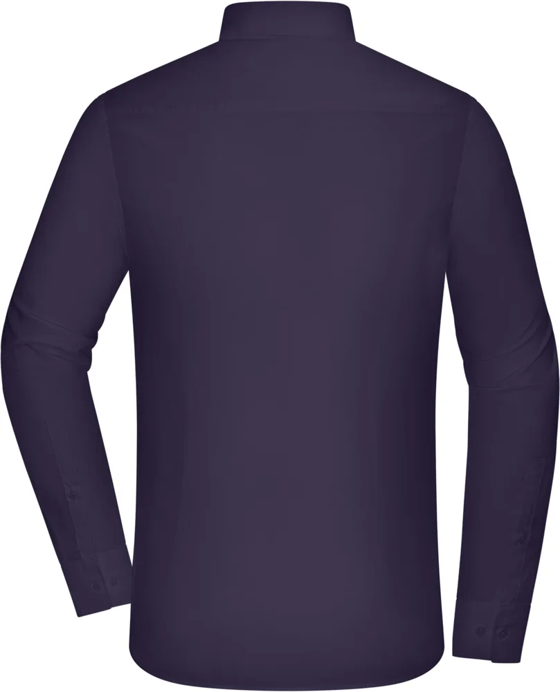Popeline Slim Fit Hemd langarm