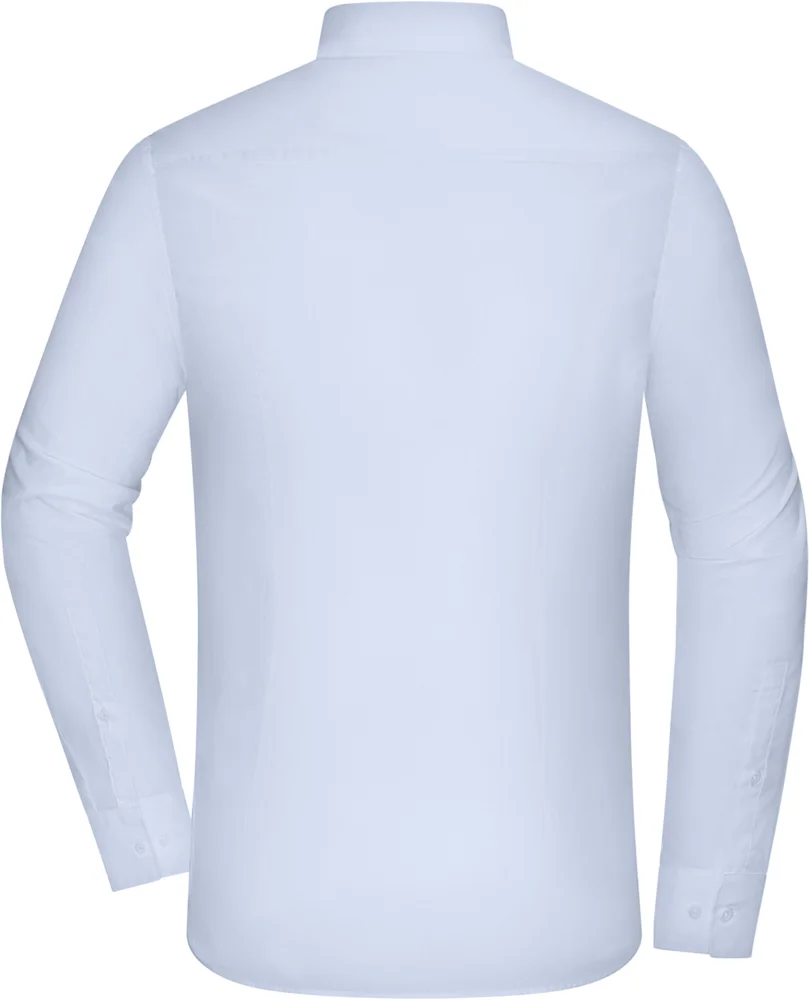 Popeline Slim Fit Hemd langarm