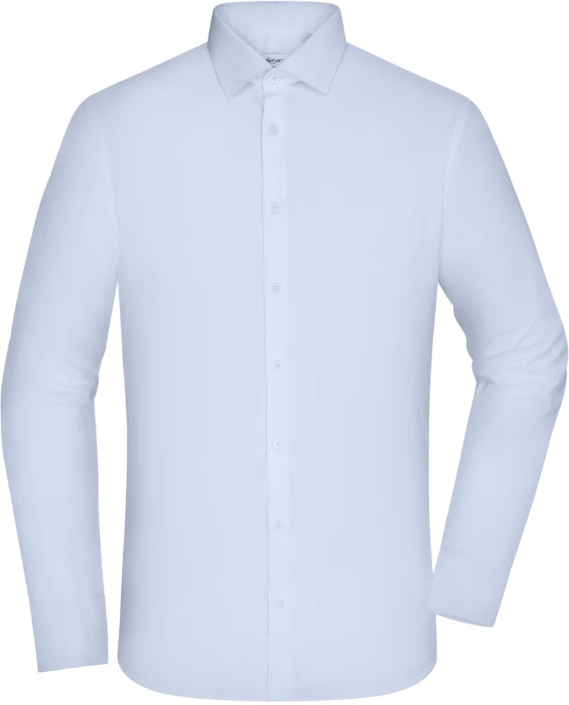 Popeline Slim Fit Hemd langarm