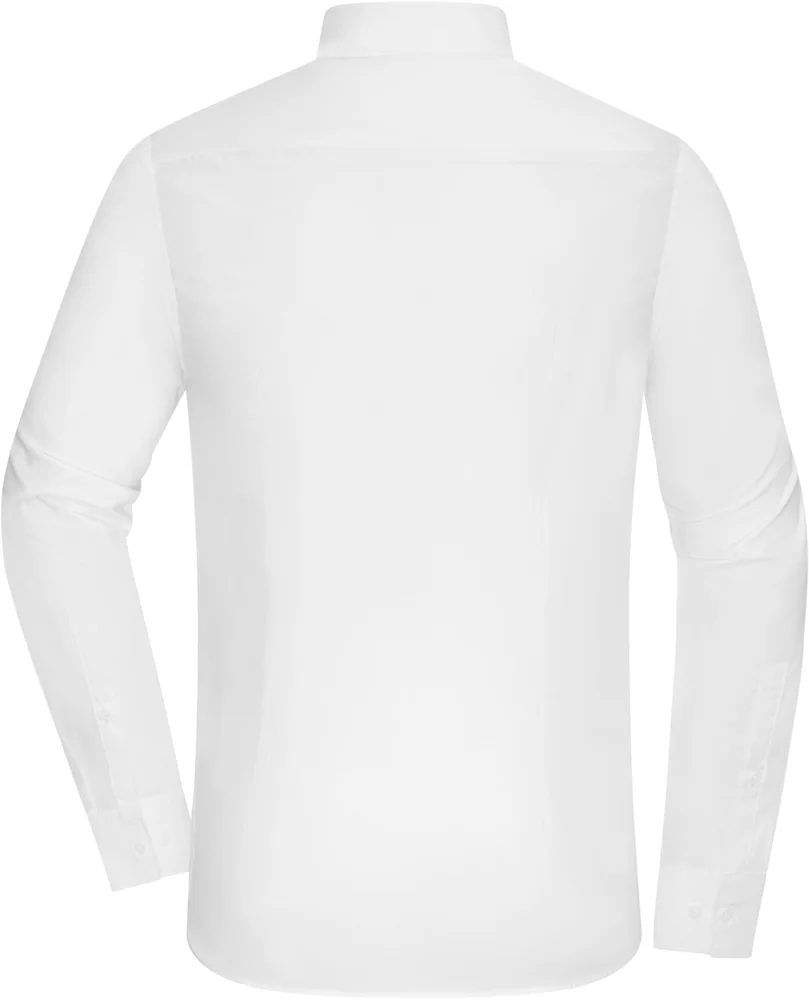 Popeline Slim Fit Hemd langarm