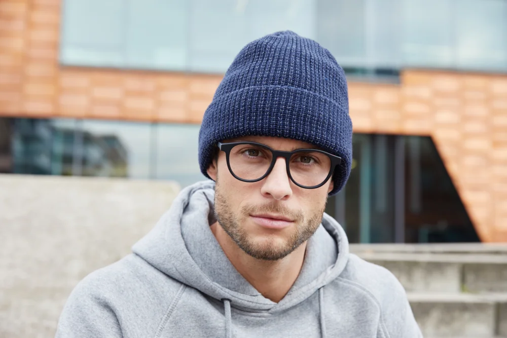 Reflective Knitted Hat
