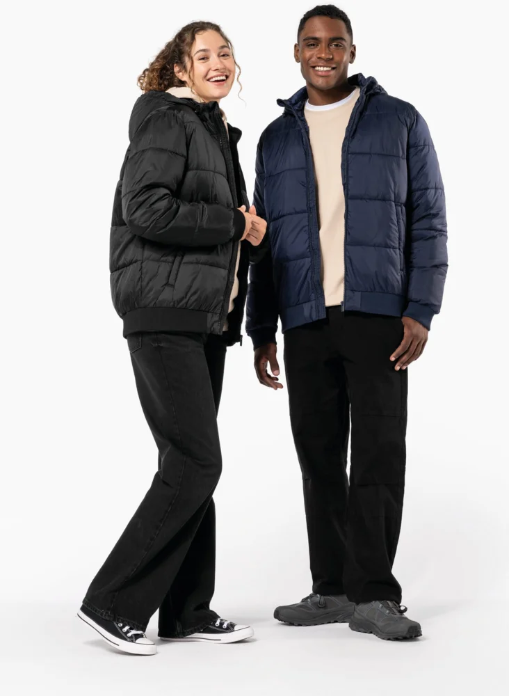 Ripstop Jacke mit Kapuze