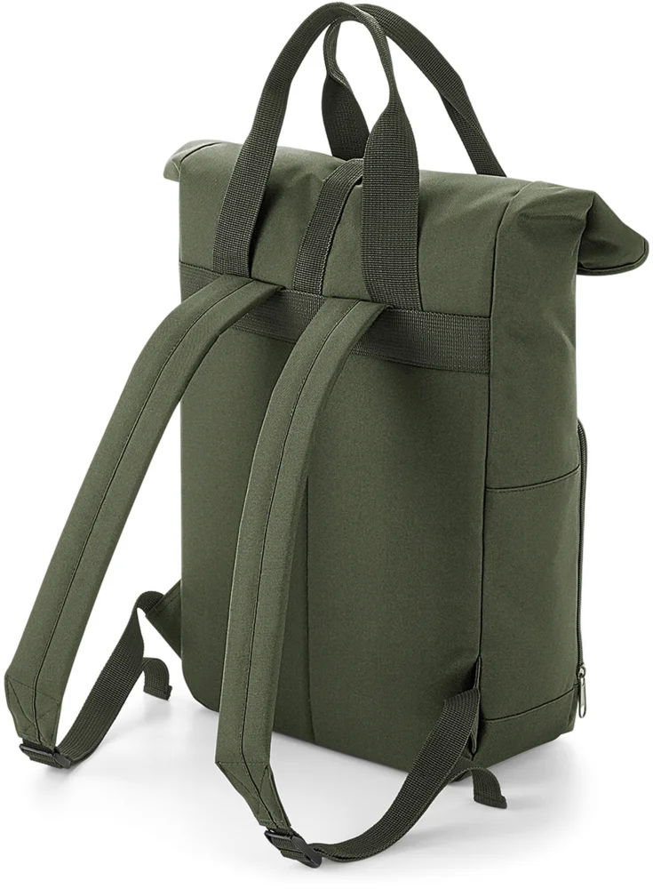 Roll-Top Rucksack mit Doppelgriff