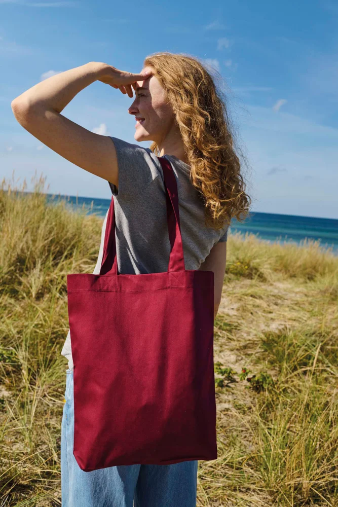 Schwere Baumwolltasche mit langem Henkel "Tiger"