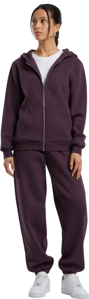 Schwere Damen Kapuzen Sweatjacke "Fluffy"