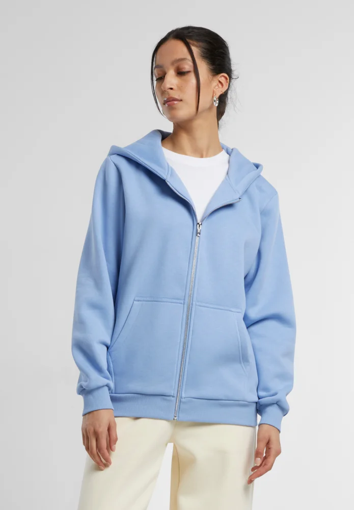 Schwere Damen Kapuzen Sweatjacke "Fluffy"