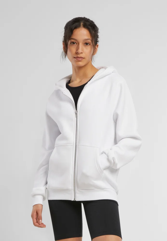Schwere Damen Kapuzen Sweatjacke "Fluffy"