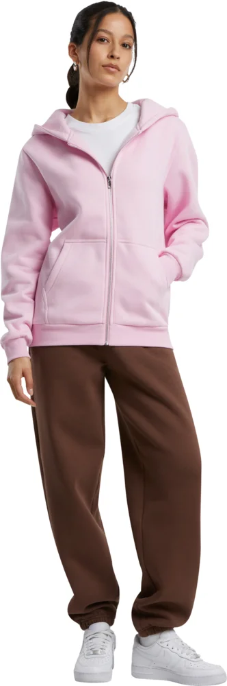 Schwere Damen Kapuzen Sweatjacke "Fluffy"