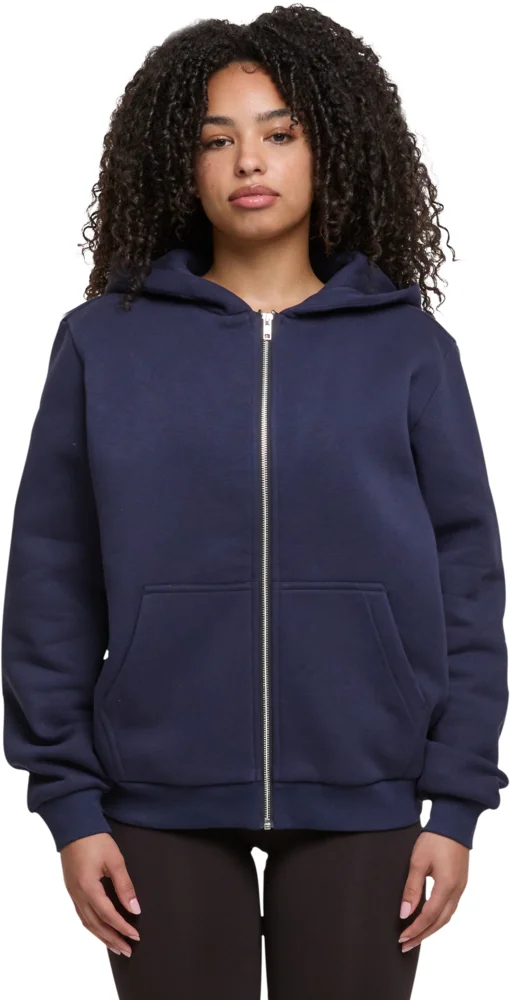 Schwere Damen Kapuzen Sweatjacke "Fluffy"