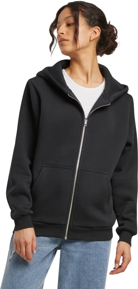 Schwere Damen Kapuzen Sweatjacke "Fluffy"