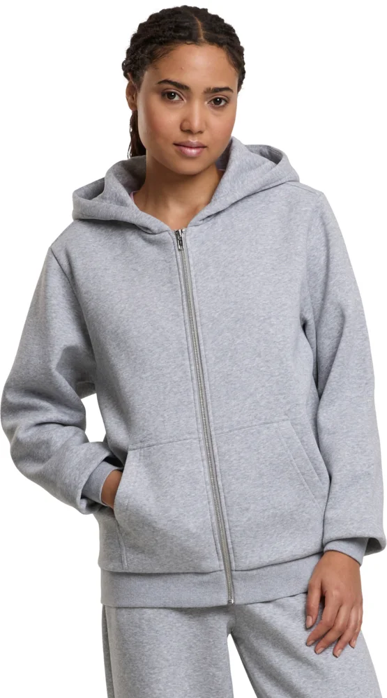 Schwere Damen Kapuzen Sweatjacke "Fluffy"