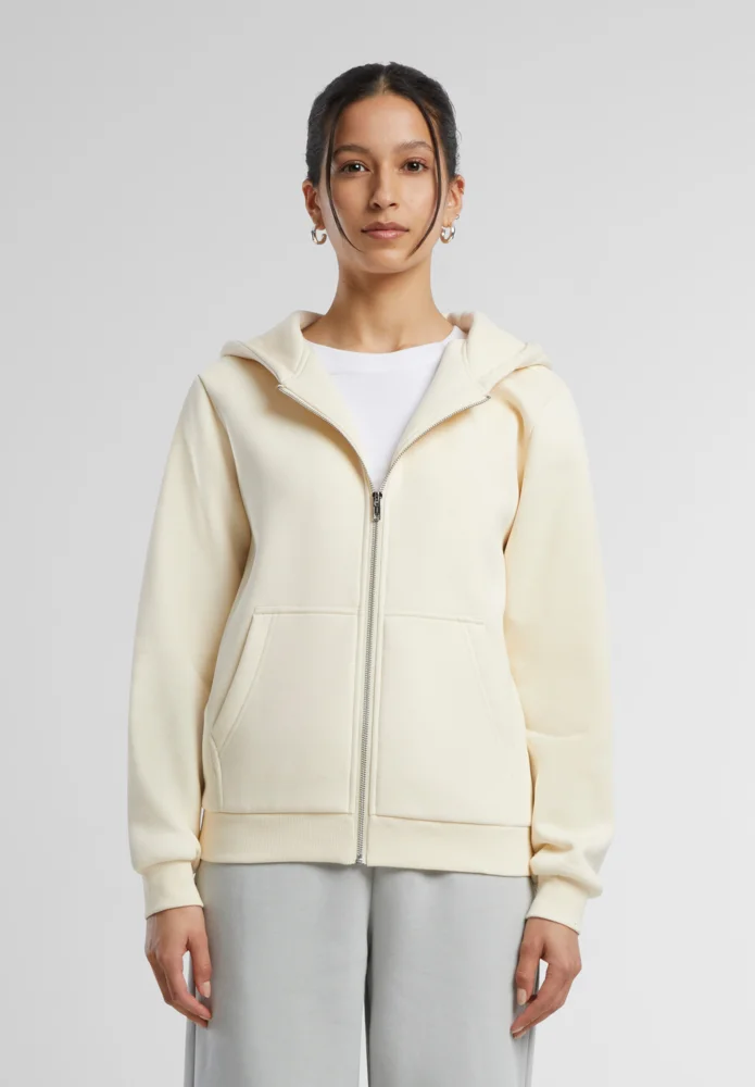 Schwere Damen Kapuzen Sweatjacke "Fluffy"