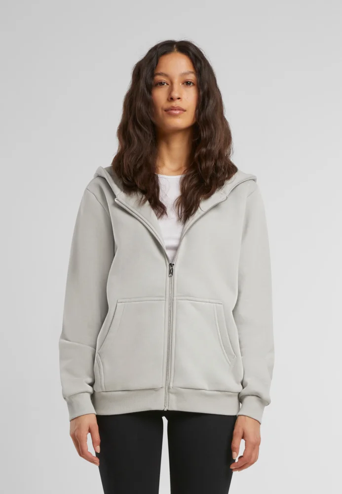 Schwere Damen Kapuzen Sweatjacke "Fluffy"