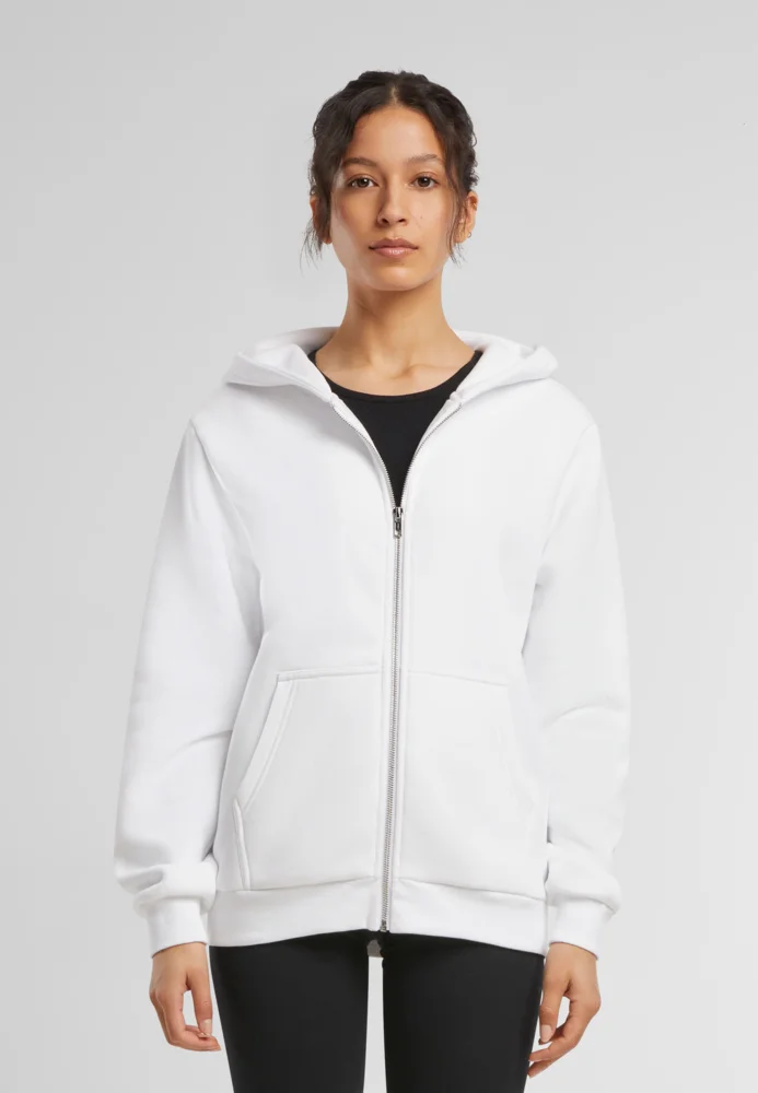 Schwere Damen Kapuzen Sweatjacke "Fluffy"