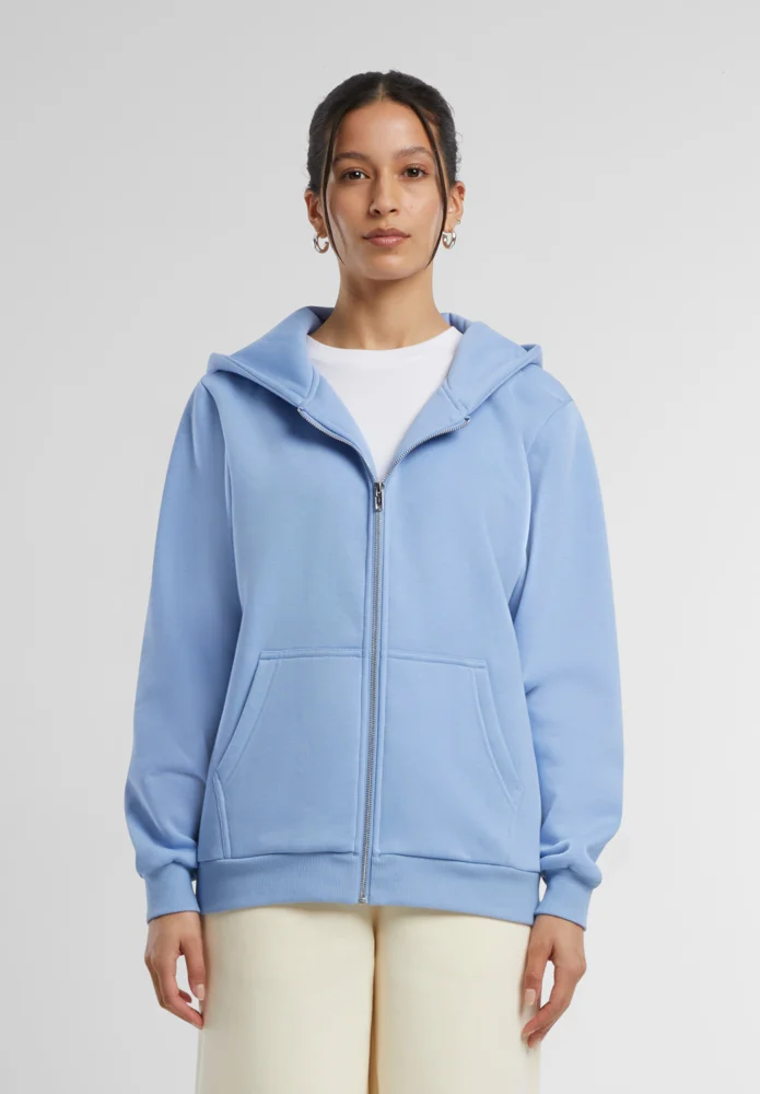 Schwere Damen Kapuzen Sweatjacke "Fluffy"