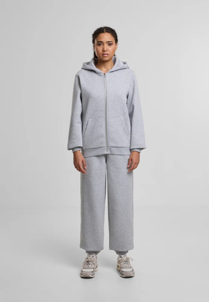 Schwere Damen Kapuzen Sweatjacke "Fluffy"
