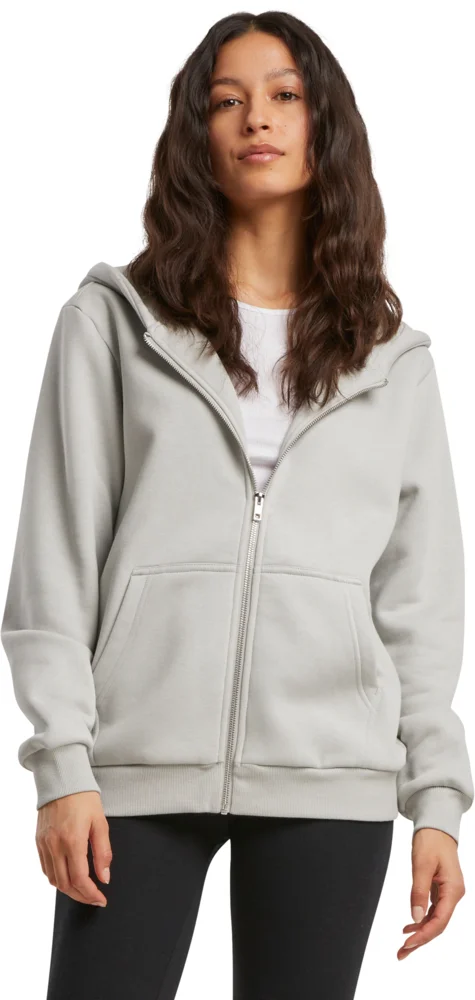 Schwere Damen Kapuzen Sweatjacke "Fluffy"