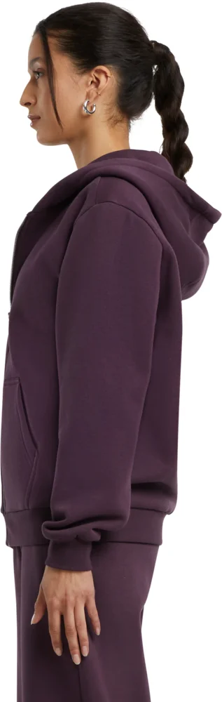 Schwere Damen Kapuzen Sweatjacke "Fluffy"