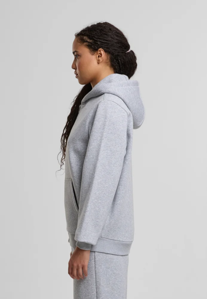 Schwere Damen Kapuzen Sweatjacke "Fluffy"