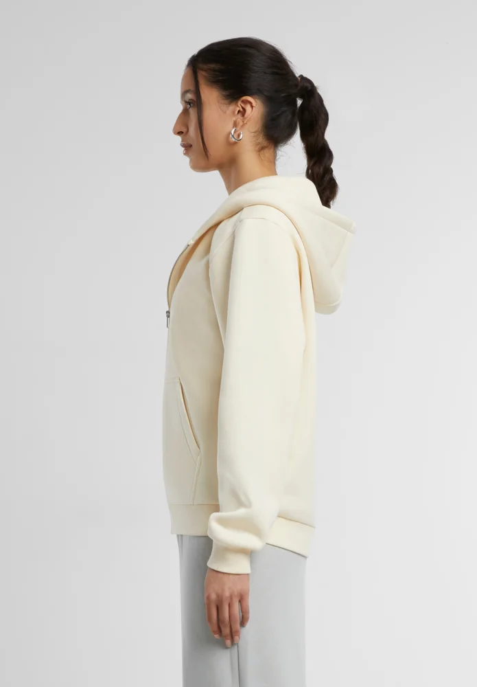 Schwere Damen Kapuzen Sweatjacke "Fluffy"