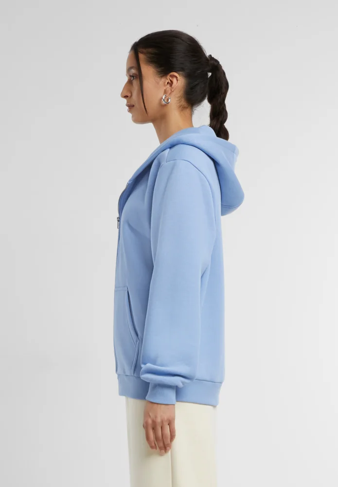 Schwere Damen Kapuzen Sweatjacke "Fluffy"