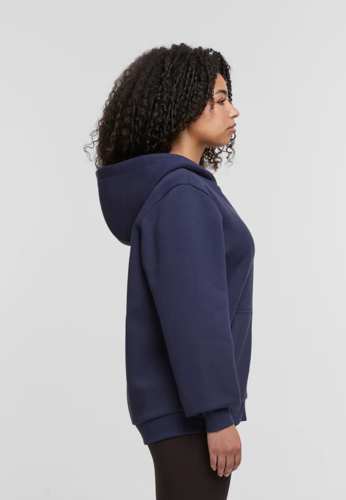 Schwere Damen Kapuzen Sweatjacke "Fluffy"