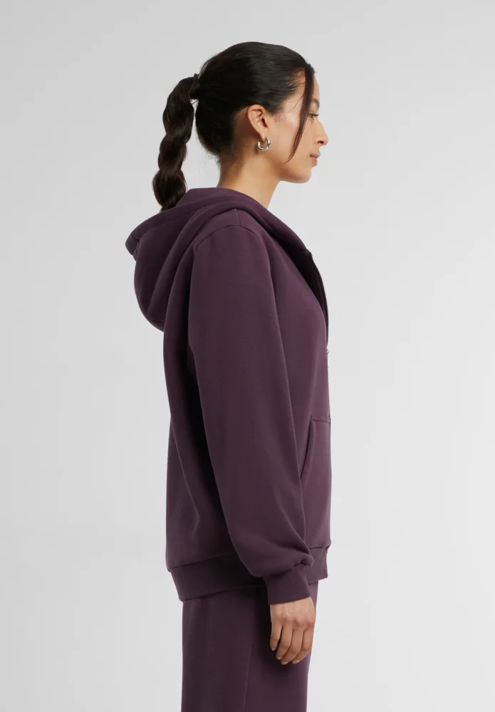 Schwere Damen Kapuzen Sweatjacke "Fluffy"