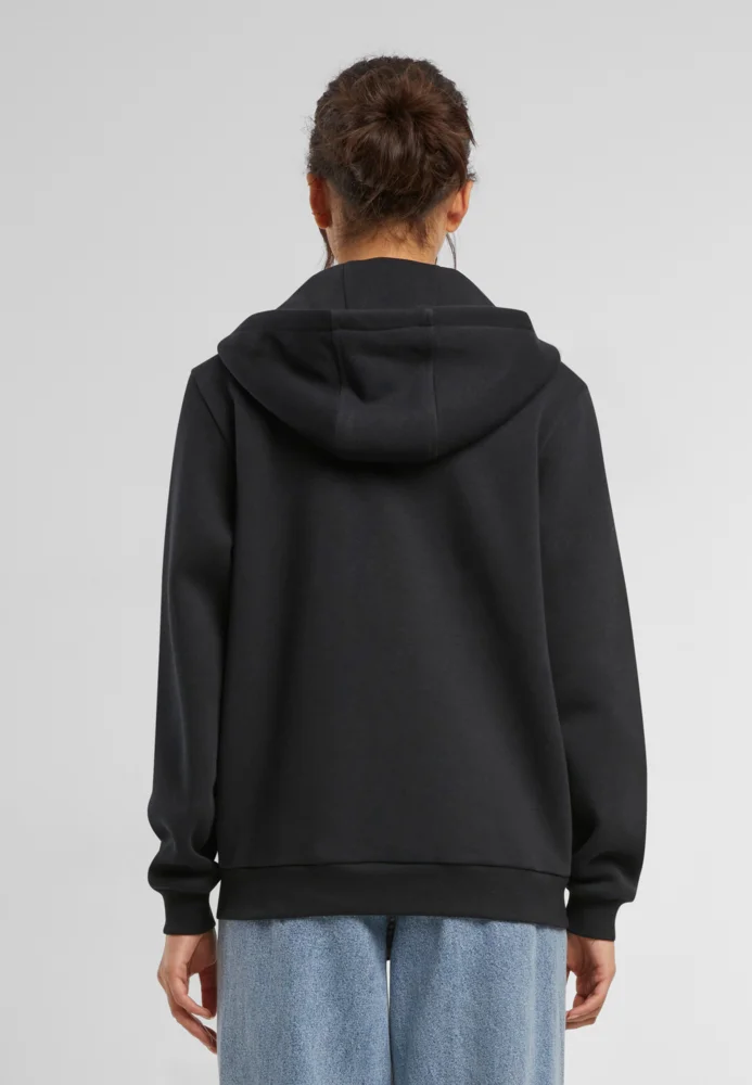 Schwere Damen Kapuzen Sweatjacke "Fluffy"