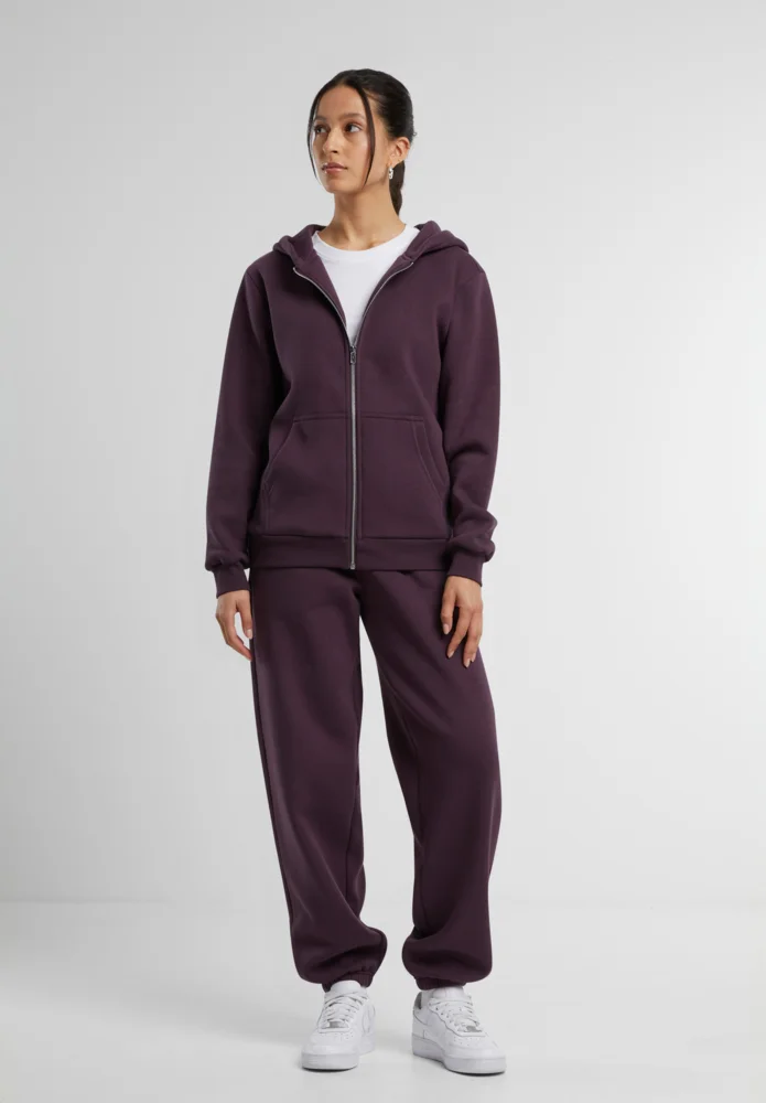 Schwere Damen Kapuzen Sweatjacke "Fluffy"