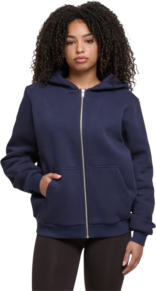 Schwere Damen Kapuzen Sweatjacke "Fluffy"