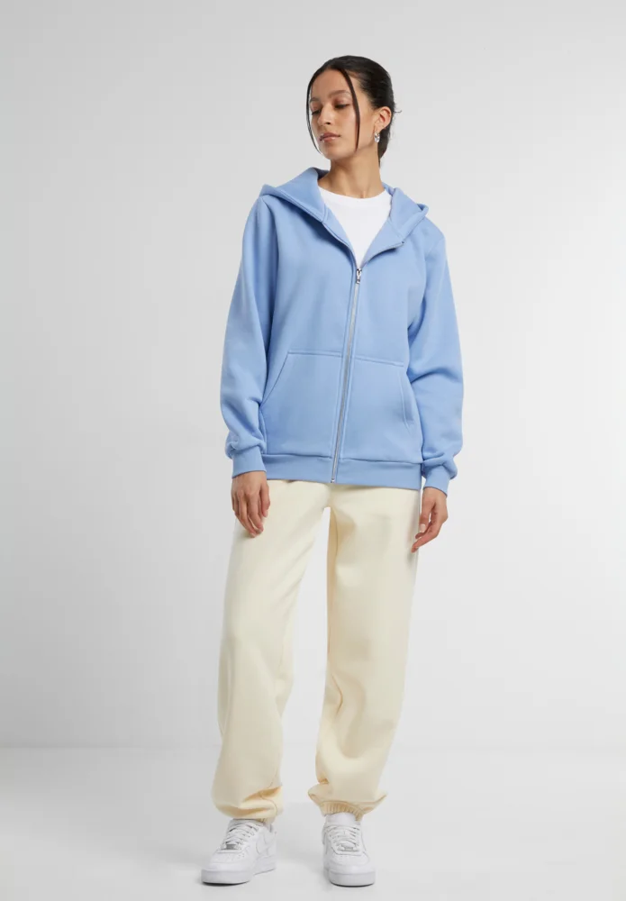 Schwere Damen Kapuzen Sweatjacke "Fluffy"