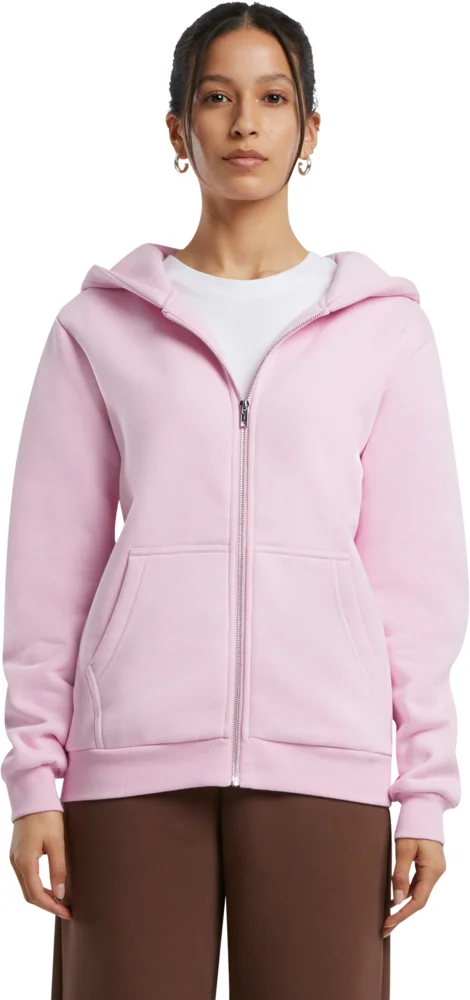 Schwere Damen Kapuzen Sweatjacke "Fluffy"