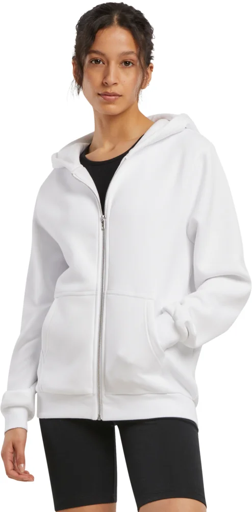 Schwere Damen Kapuzen Sweatjacke "Fluffy"