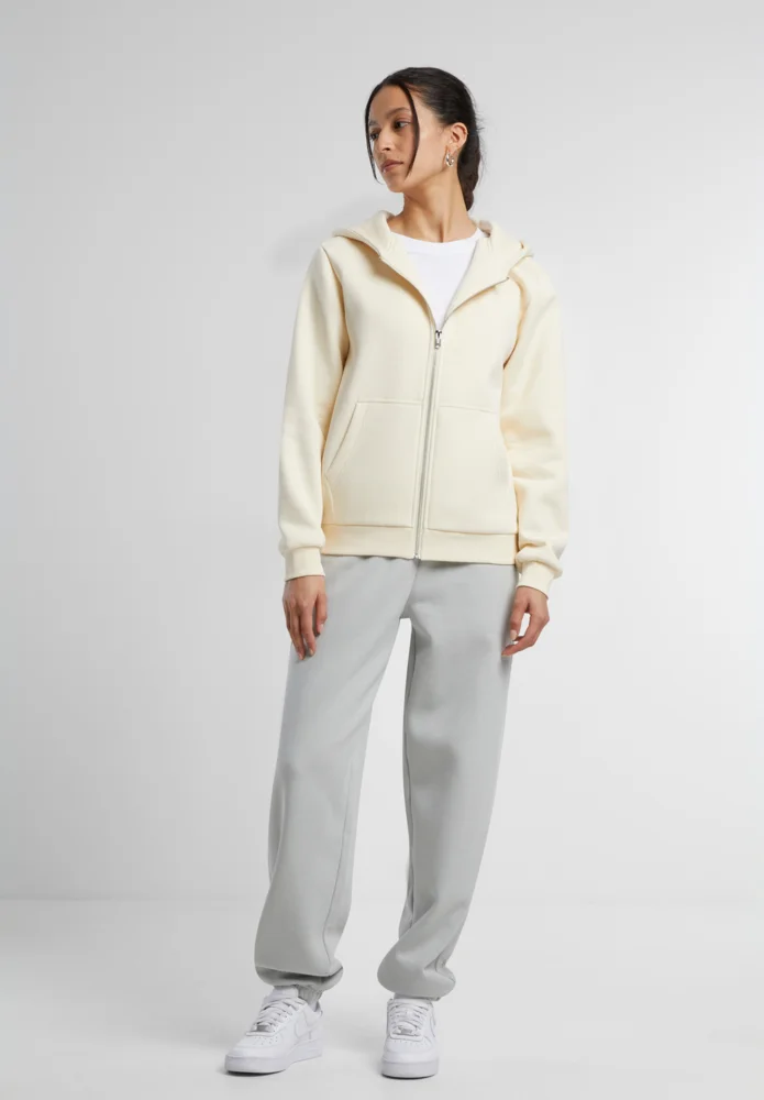 Schwere Damen Kapuzen Sweatjacke "Fluffy"