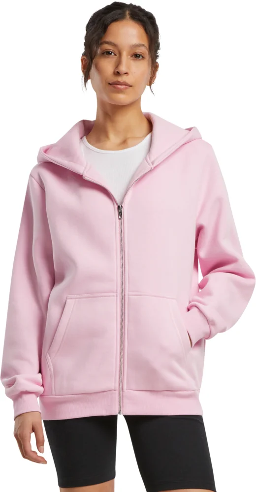 Schwere Damen Kapuzen Sweatjacke "Fluffy"