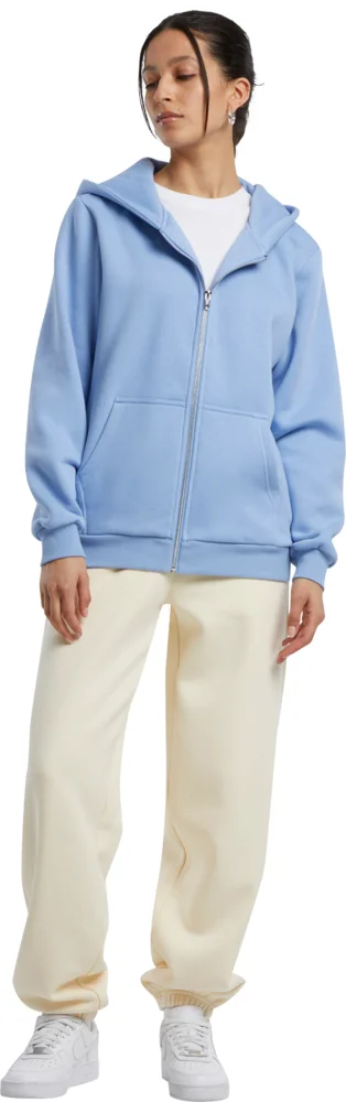 Schwere Damen Kapuzen Sweatjacke "Fluffy"