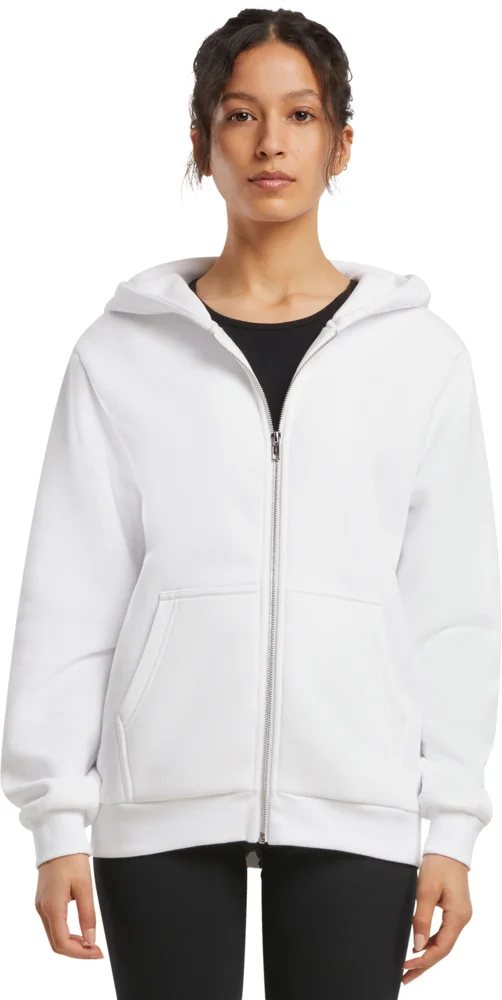 Schwere Damen Kapuzen Sweatjacke "Fluffy"