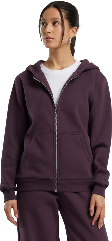 Schwere Damen Kapuzen Sweatjacke "Fluffy"