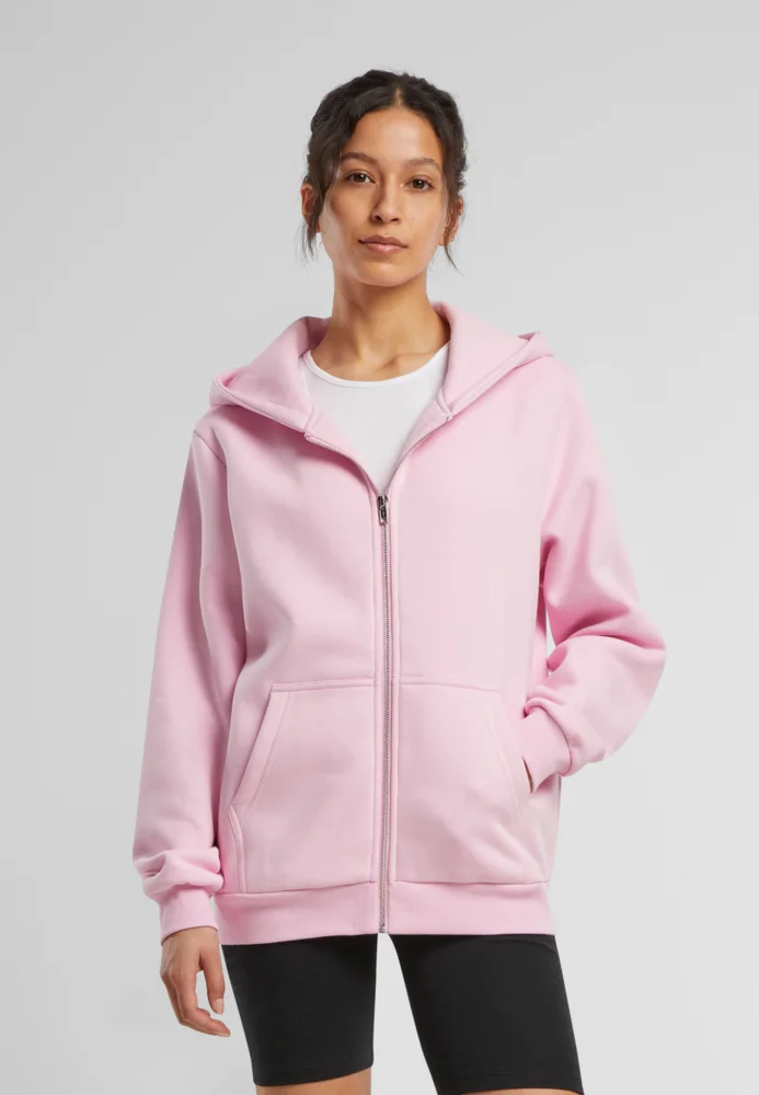 Schwere Damen Kapuzen Sweatjacke "Fluffy"