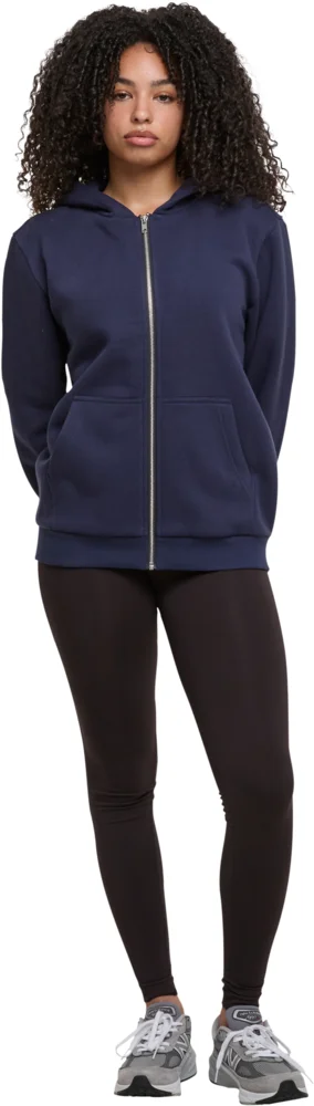 Schwere Damen Kapuzen Sweatjacke "Fluffy"