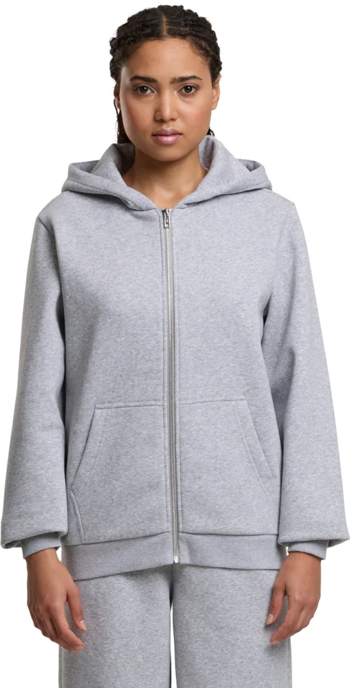 Schwere Damen Kapuzen Sweatjacke "Fluffy"