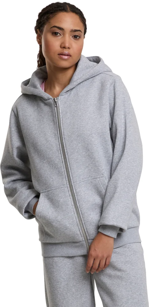 Schwere Damen Kapuzen Sweatjacke "Fluffy"