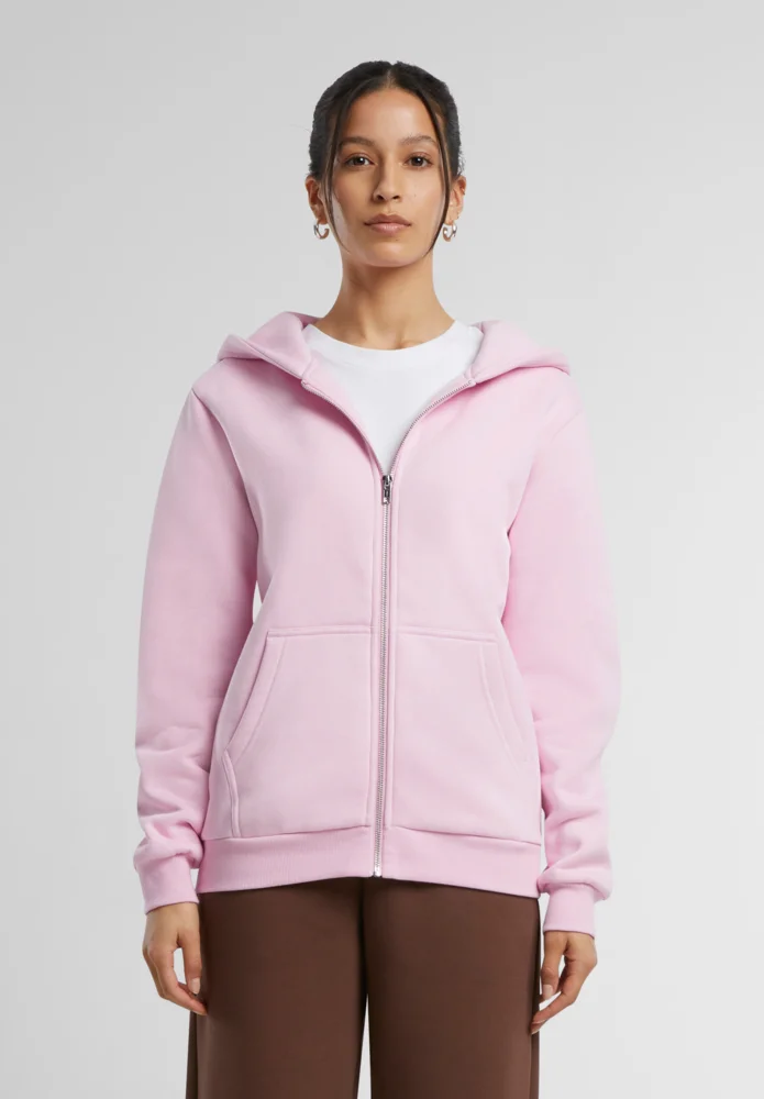 Schwere Damen Kapuzen Sweatjacke "Fluffy"