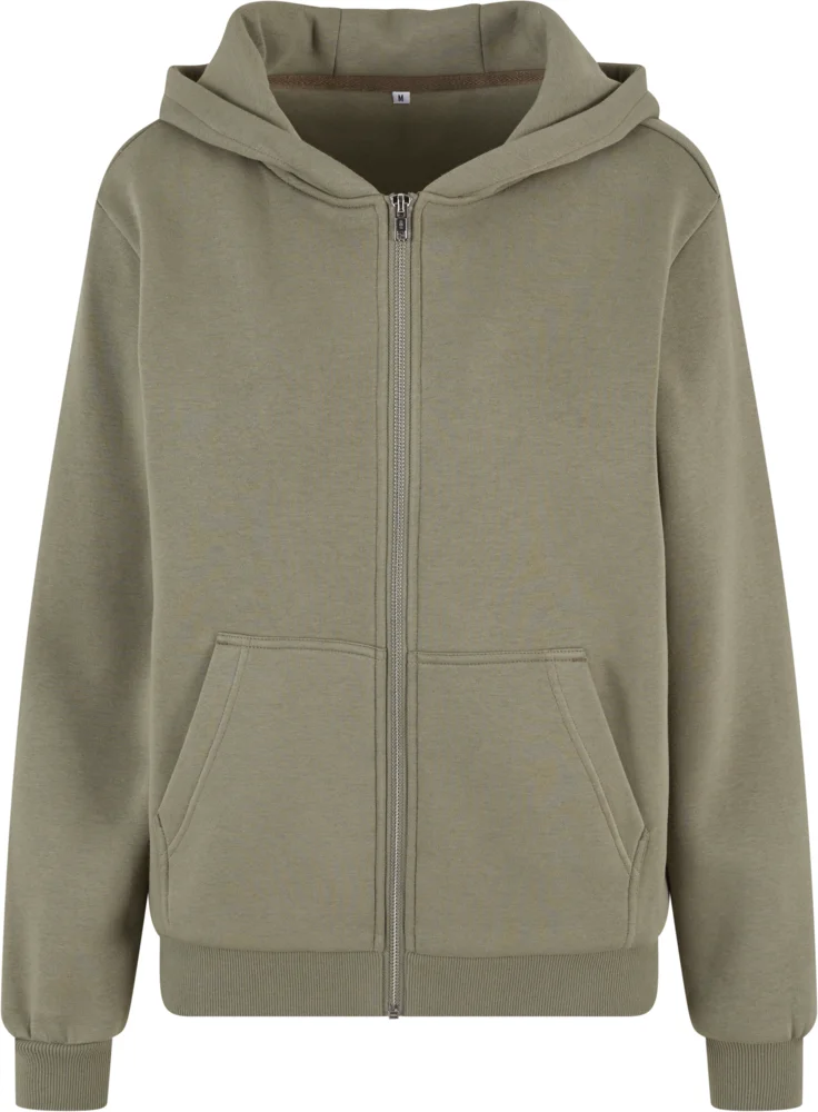 Schwere Damen Kapuzen Sweatjacke "Fluffy"