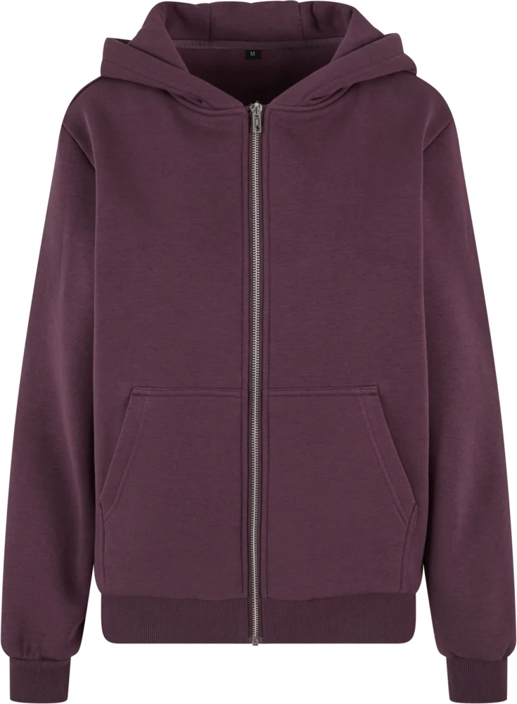 Schwere Damen Kapuzen Sweatjacke "Fluffy"