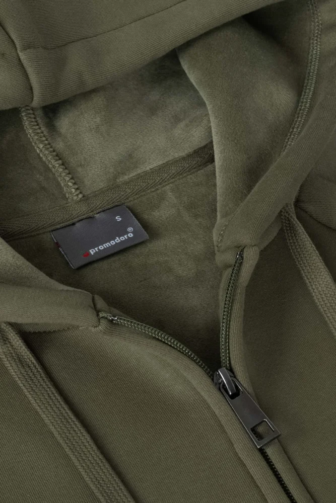 Schwere Damen Kapuzen Sweatjacke