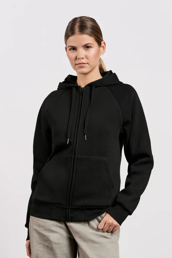 Schwere Damen Kapuzen Sweatjacke