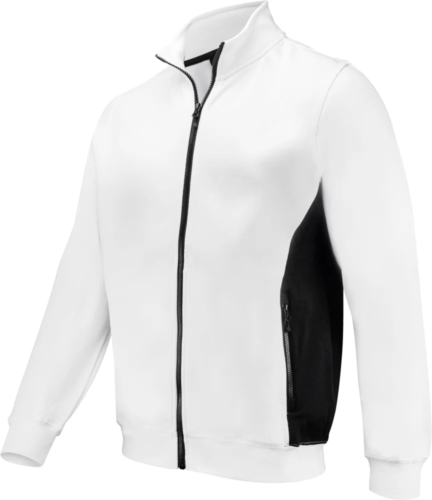 Schwere Doubleface Workwear Sweatjacke