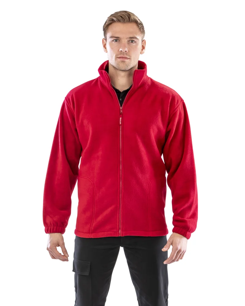 Schwere Fleece Jacke
